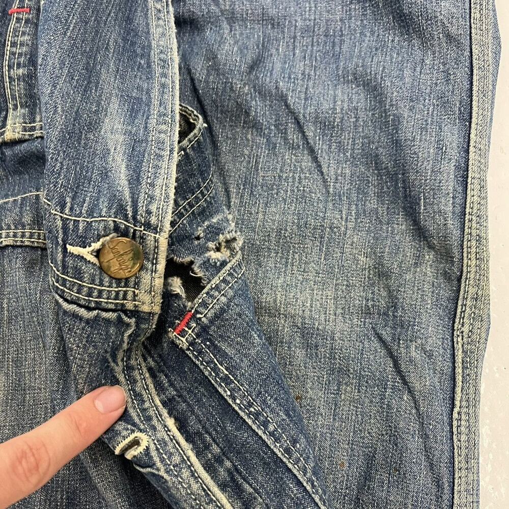 Vintage 50s Blue Bell Blue Sanforized Denim Overalls 36x28 - Picture 3 of 6